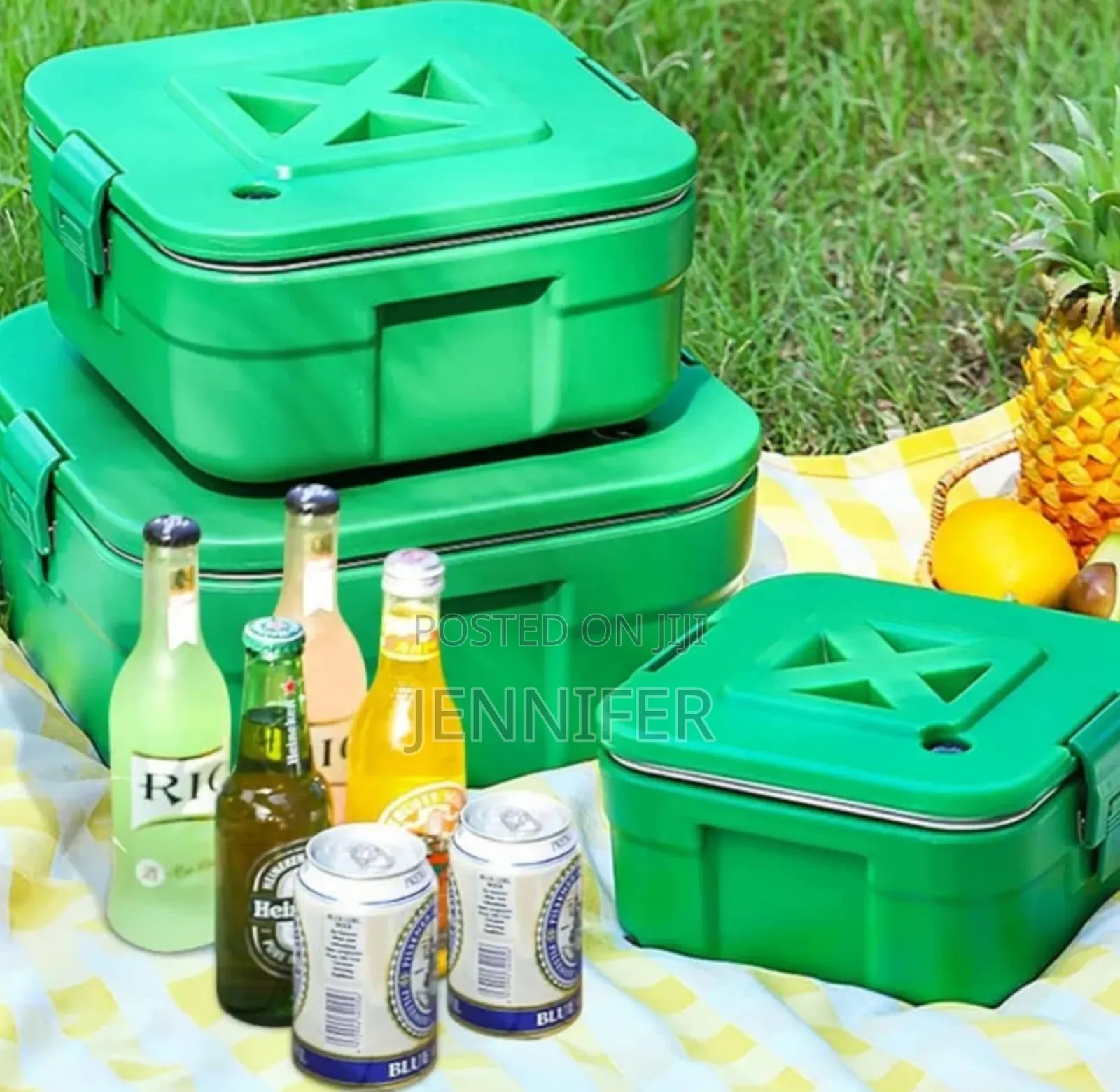 3 Piece Of 2.5l/5l/10l Insulated Water Cooler Ice Chiller Boxes