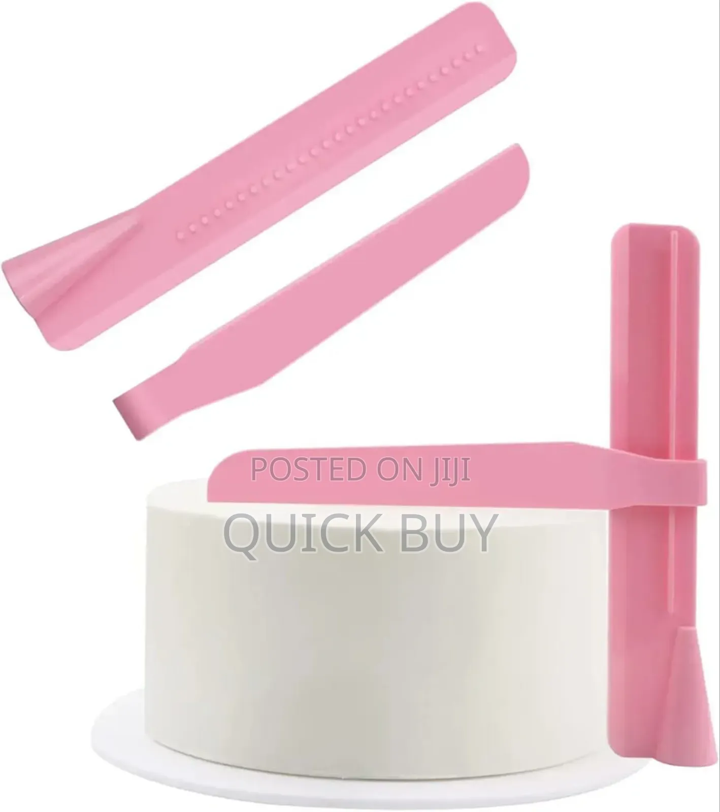 Adjustable Plastic Cake Scraper or Smoother
