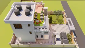 Modern Contemporary 1-Storey House Fit for 50x100ft Plot