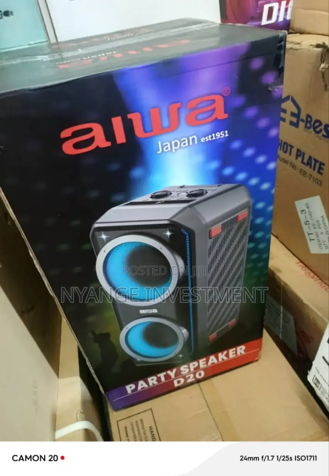 Aiwa Speaker D20. Party Speaker
