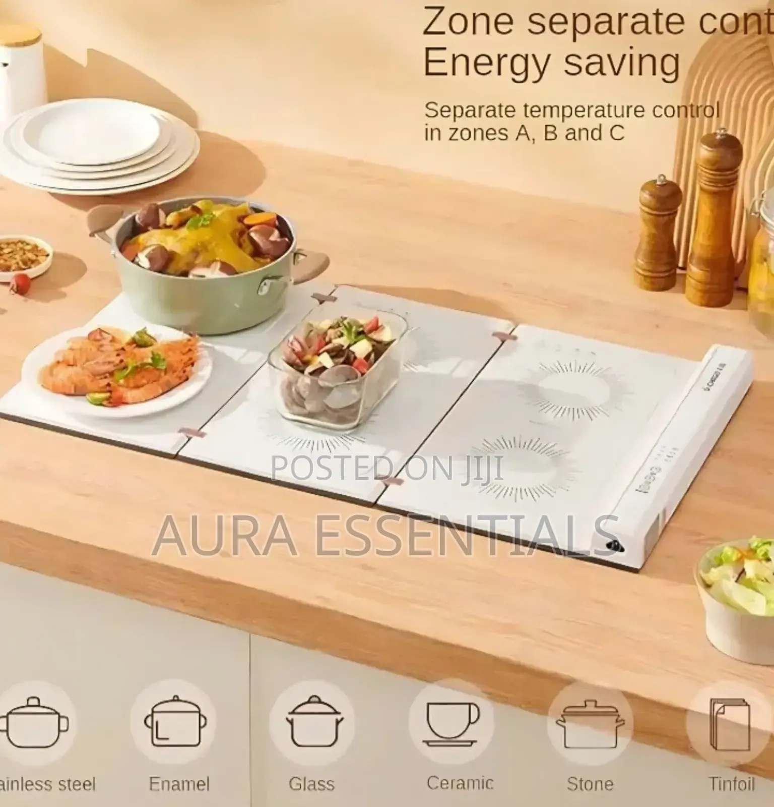 Foldable Electric Food Warming Plate