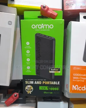 Oraimo 10000mah Powerbank /Slim Powerbank