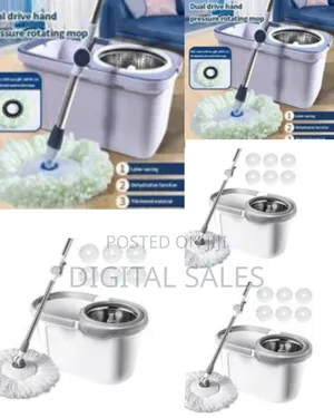 Dual Drive Hand Pressure Rotating Mop