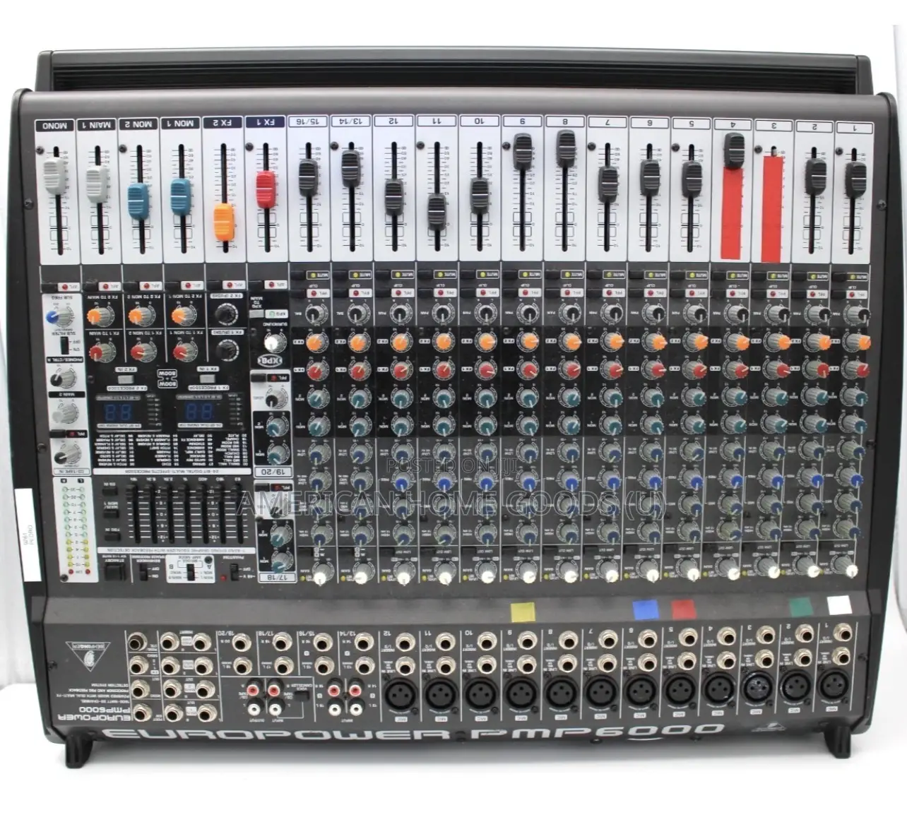 Berhinger Europower Pmp4000 Power Mixer, 16 Channels, 240v, Usb, Fx