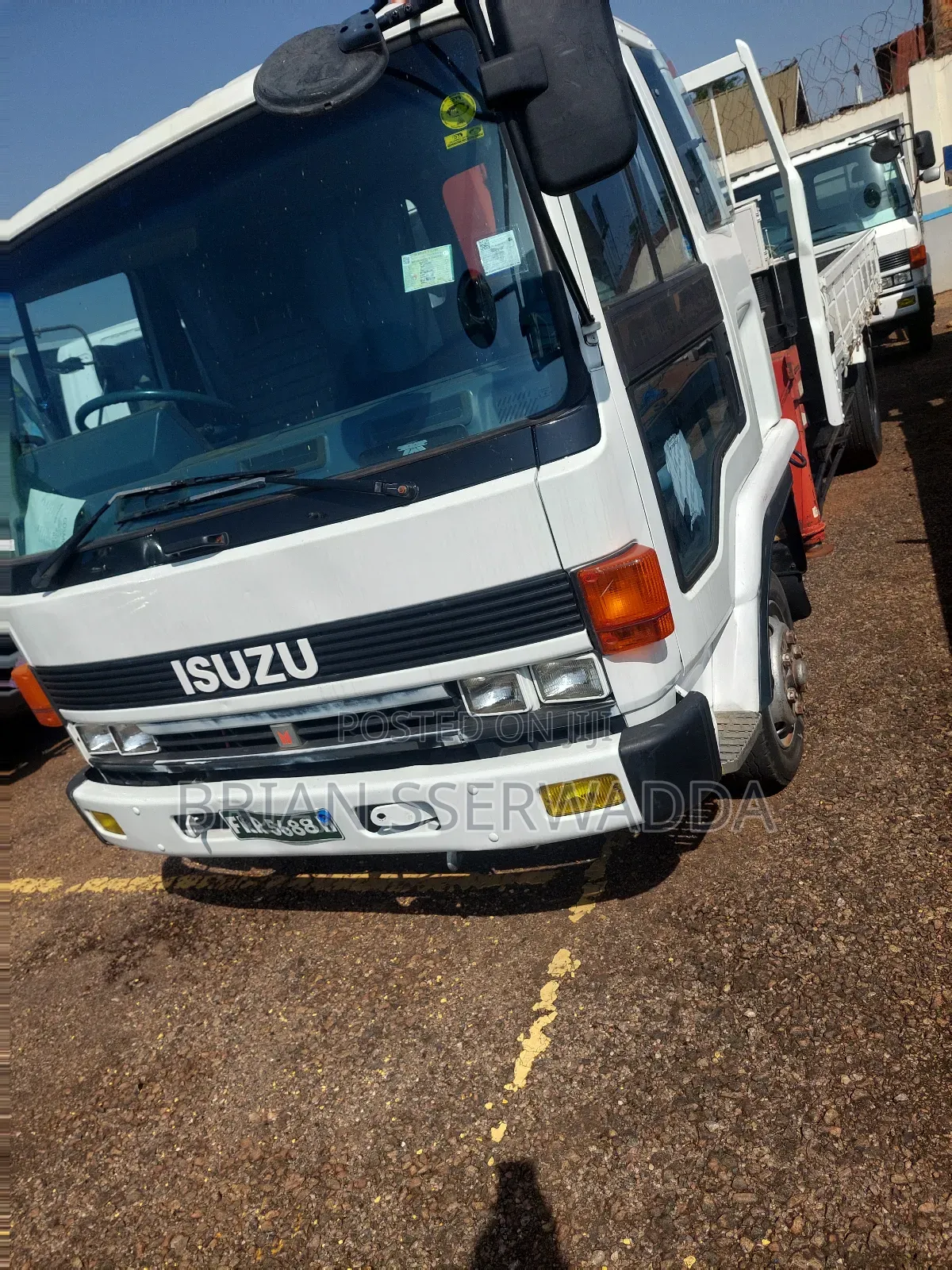 Isuzu Forward Crane Truck 6bg1 Double Light 1998