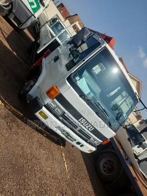 Isuzu Forward Crane Truck 6bg1 Double Light 1998