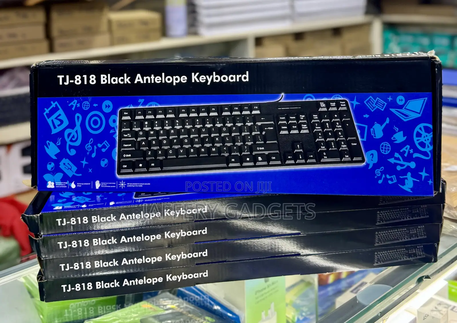 Tj-818 Black Antelope Keyboard