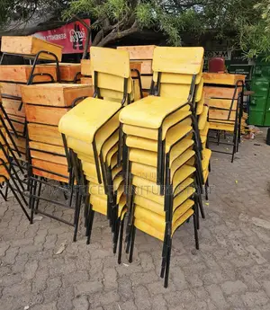 Metal Stand School Chair