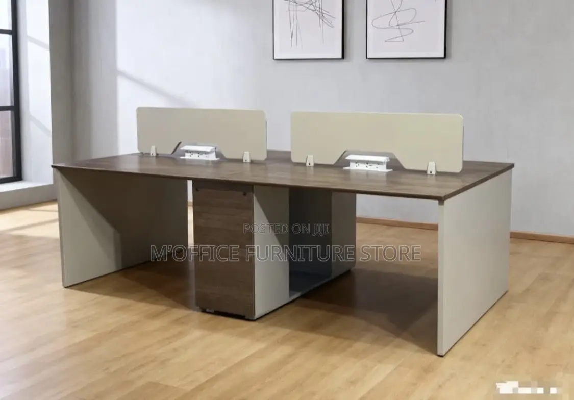 Simple 4-Seater Workstation