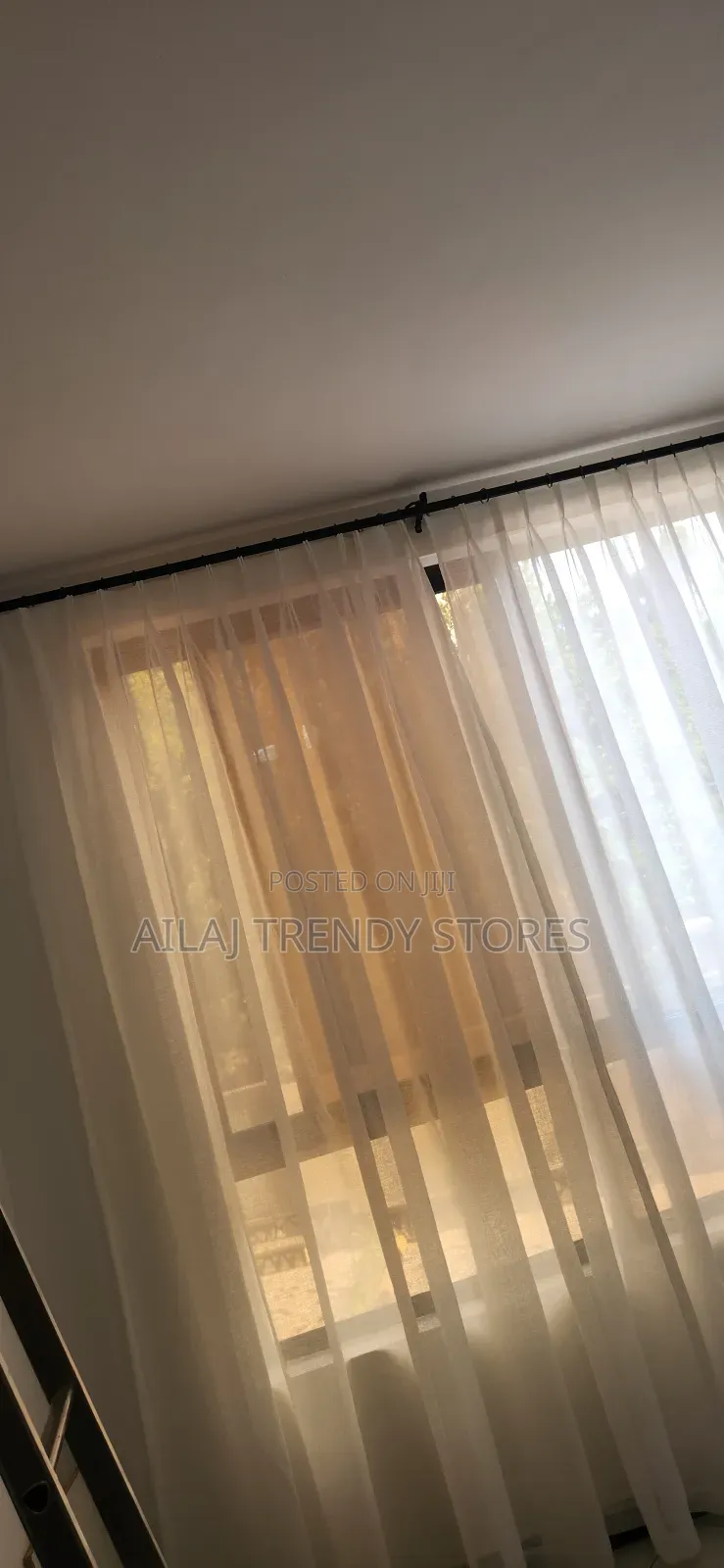 Cream Full House Curtains Per Metre
