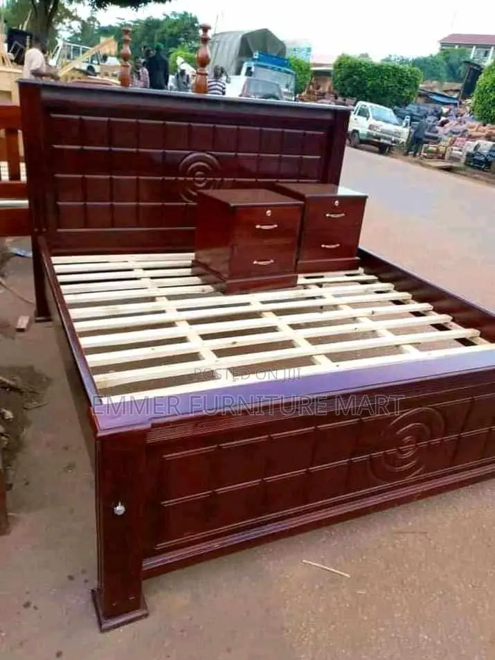 Tile- Bed 5x6 Munsambya Wood