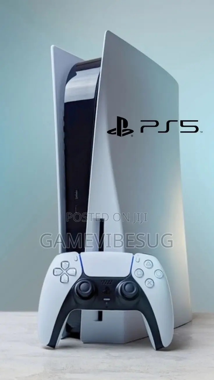 Used Ps5 Standard (Uk) - Includes 2 Controllers 3 Games