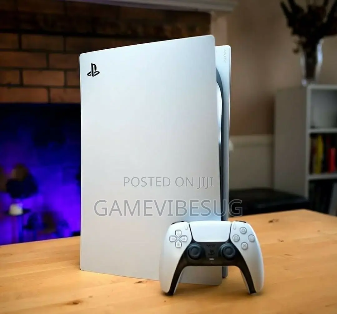 Ps5 With 2 Controllers, 3 Games, Hdmi + Power Cord