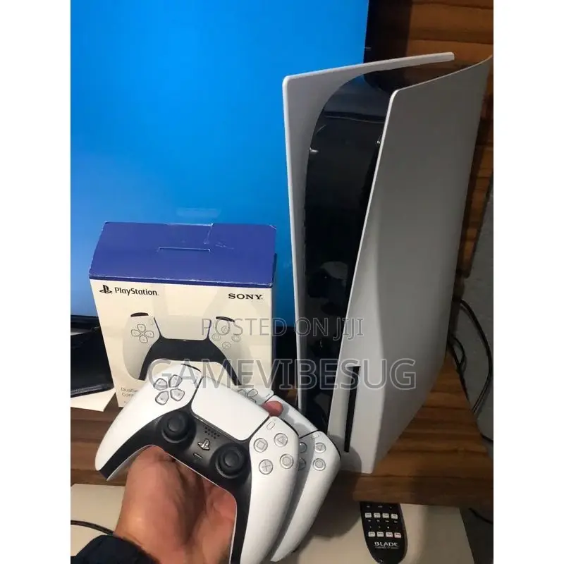 Complete Ps5 Entertainment: 2 Pads, 3 Games, All Cables