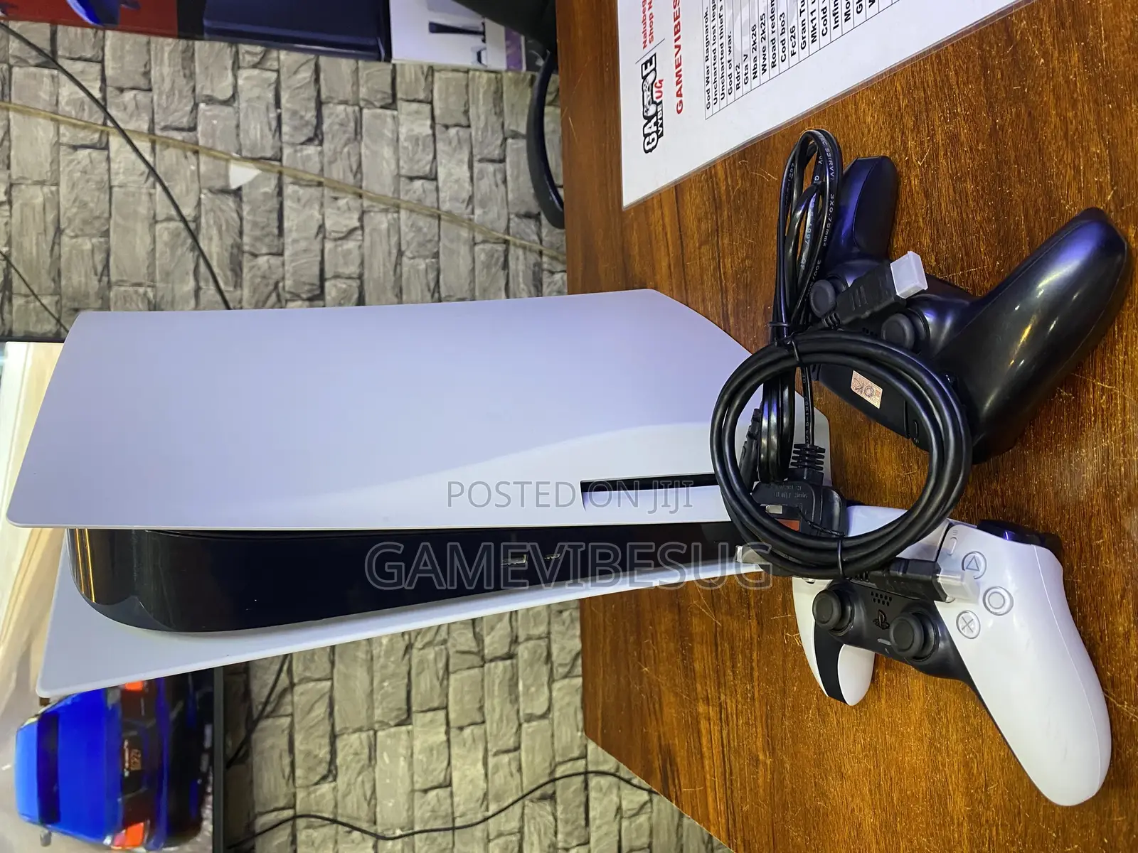Ps5 Family Pack: 2 Wireless Pads, 3 Games, Hdmi/Power Cables