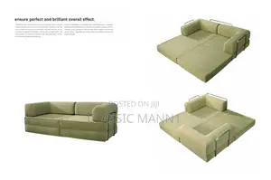 Modern Folding Sofa Bed (2-Seater Convertible)