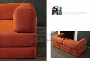 Modern Folding Sofa Bed (2-Seater Convertible)