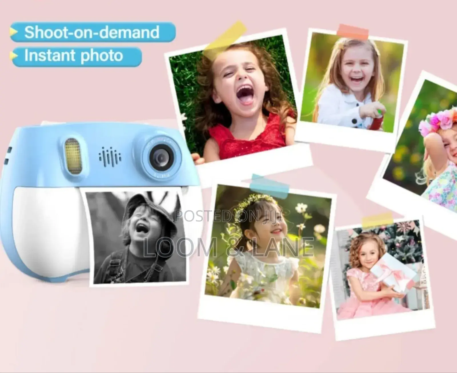 Unique Kids Instant Print Camera