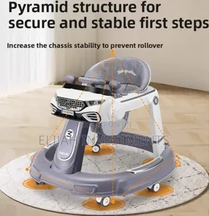 Babyai Car-Shaped Baby Walker