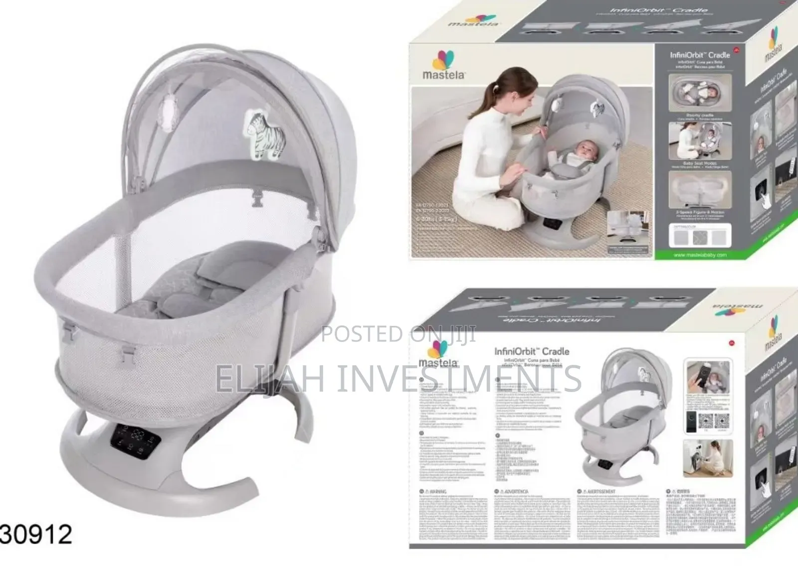 Mastela Infini Orbit Cradle or Electric Baby Swing/Rocker.