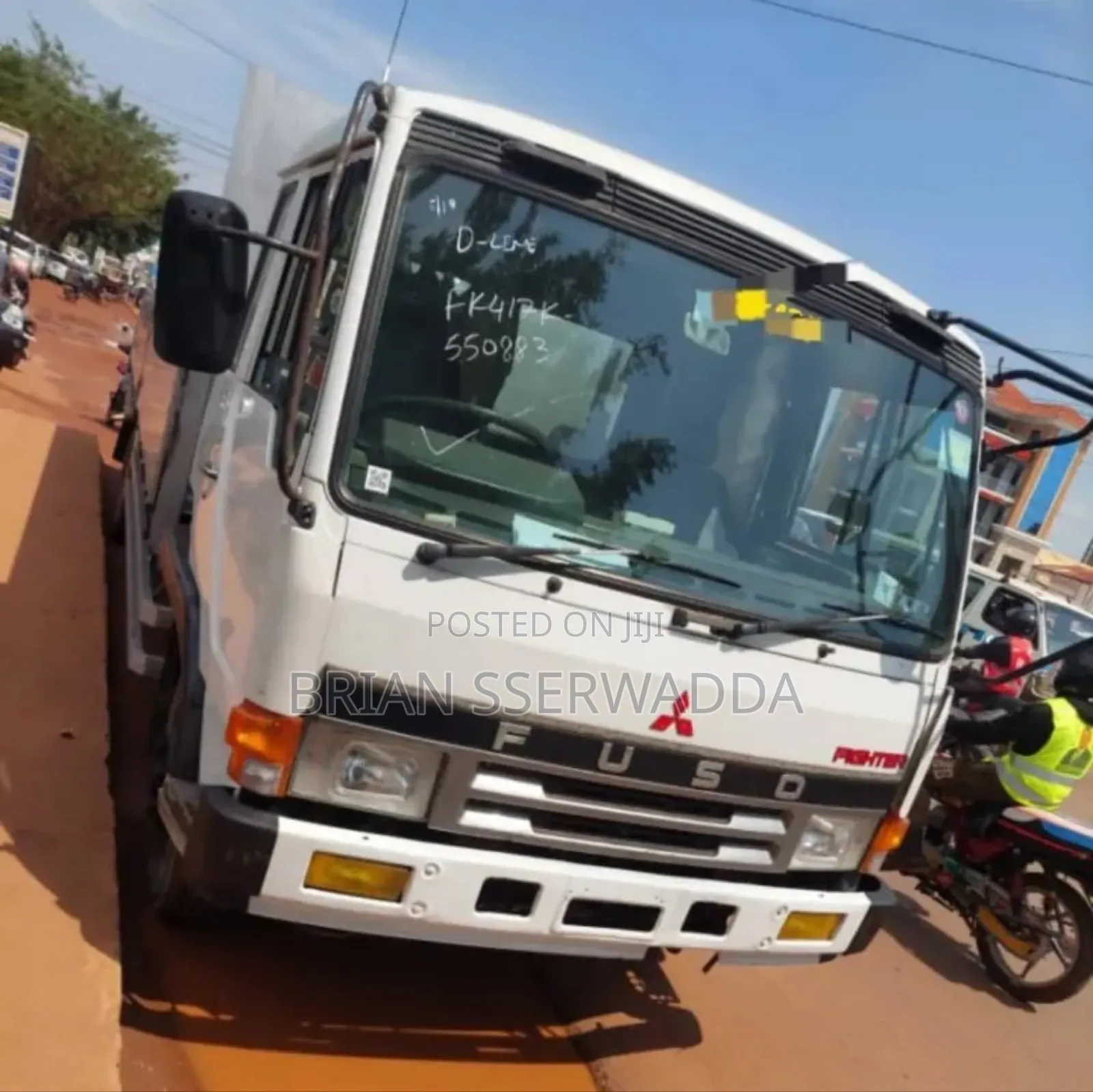 Fuso Fighter 6d16 Black Top Ordinary