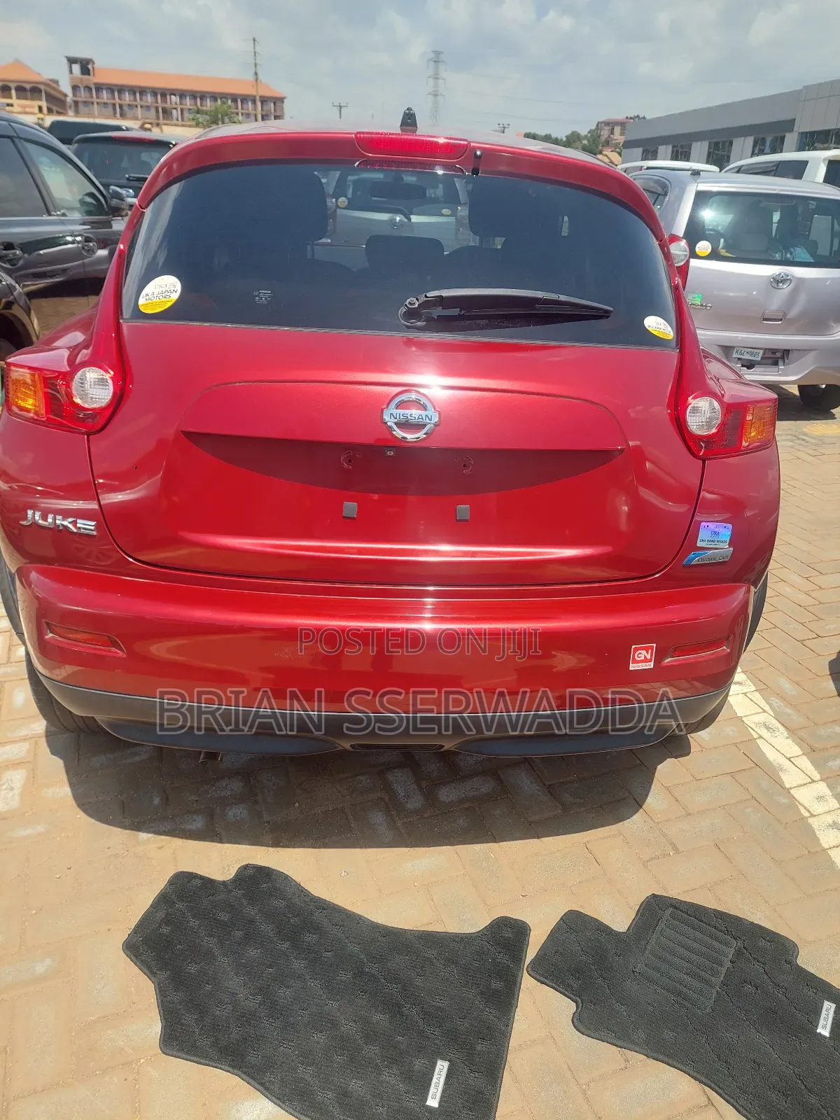 Nissan Juke 2012 Red