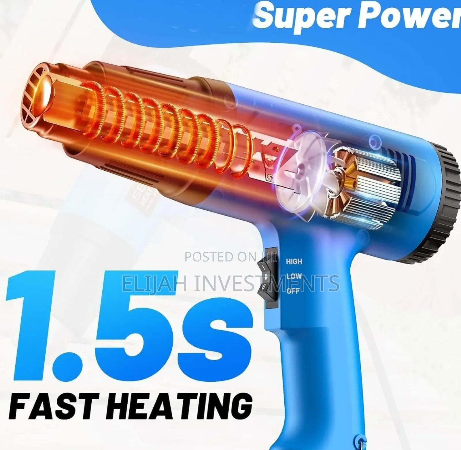 Industrial Electric Hot Air Heat Gun