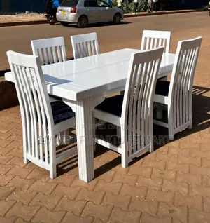 Dinning Chairs and Table (6-Seater)