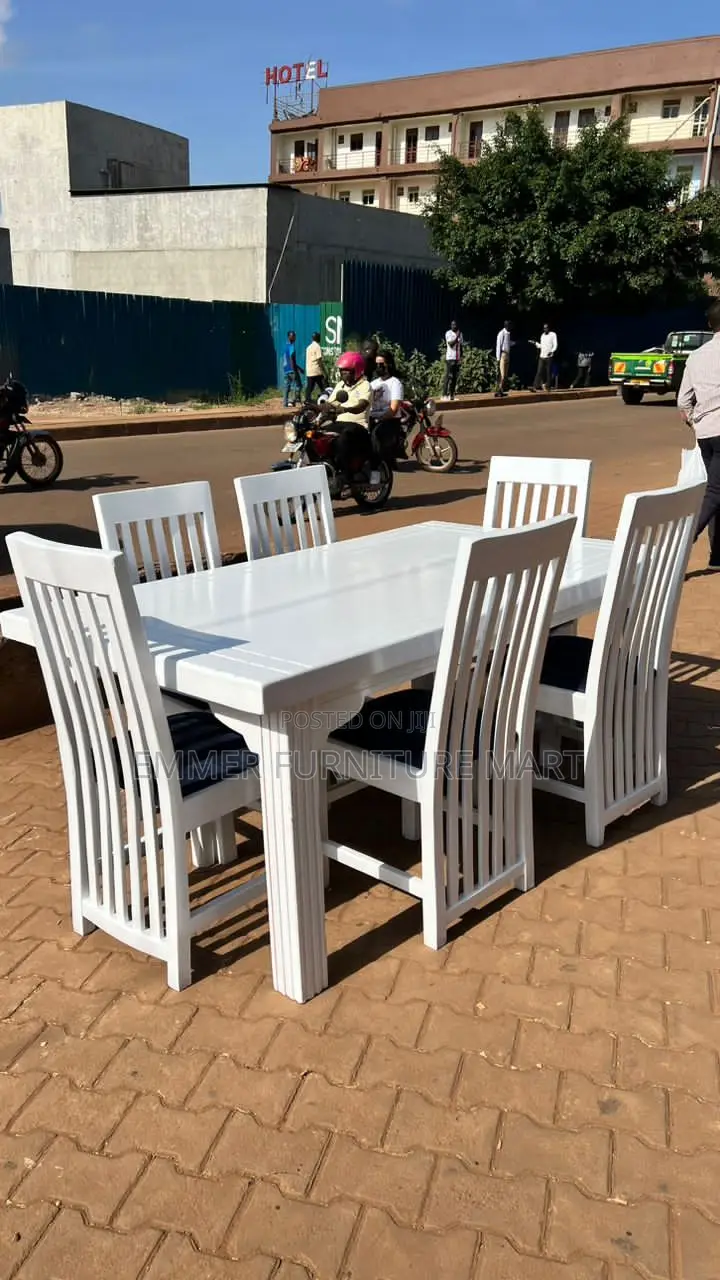 Dinning Chairs and Table (6-Seater)