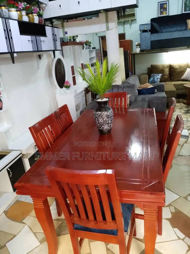 Dinning Chairs and Table (6-Seater)