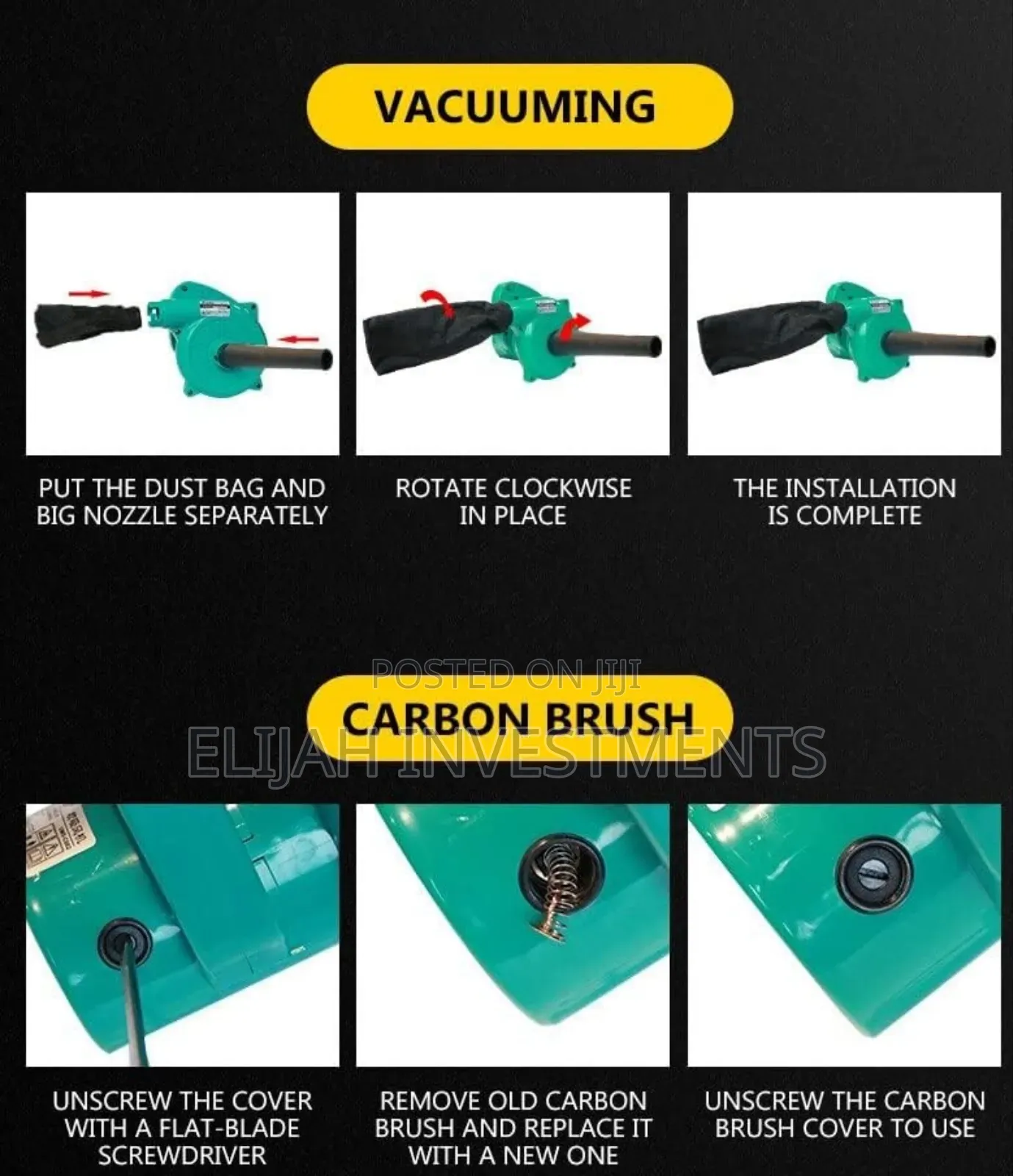Corded Electric Aspirator Air Blower