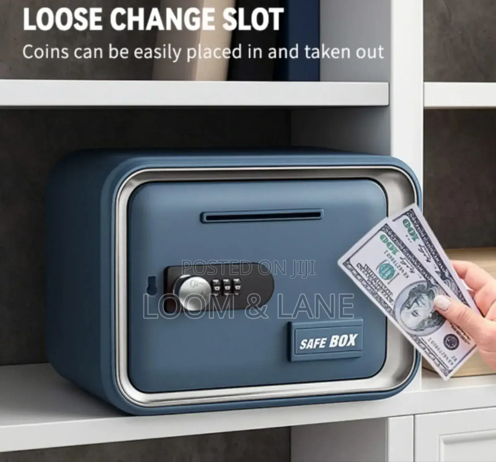 2in1 Password Money Saving Box