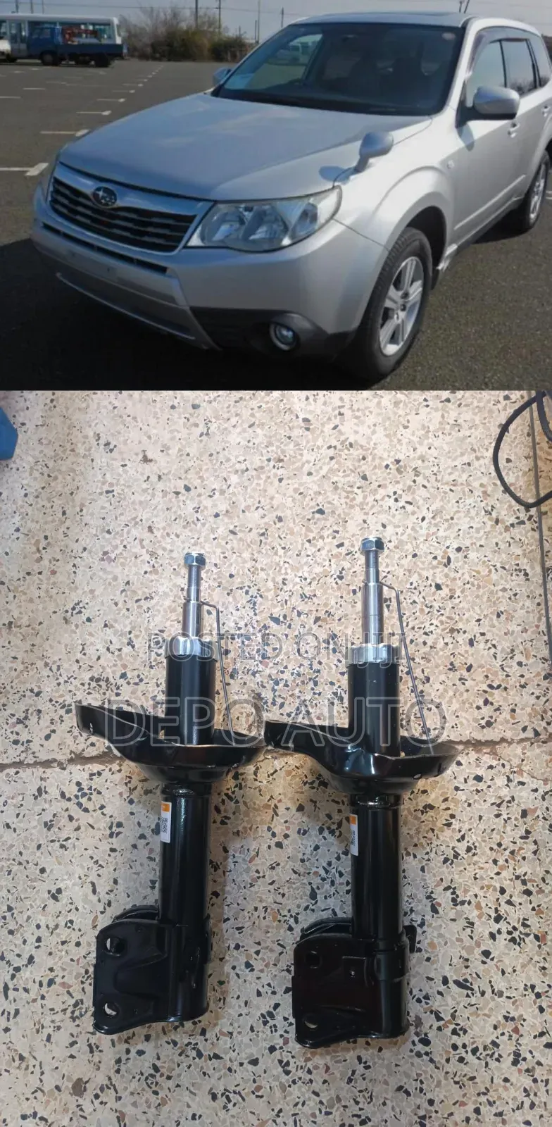 New Shock Absorbers for Subaru Forester Hs5