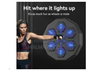 Smart Interactive Boxing Training Machine With Led Reaction Targets