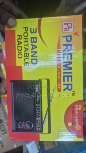 Radio Antenna Sound Am Fm 3 Band Analog Vintage Battery Powered