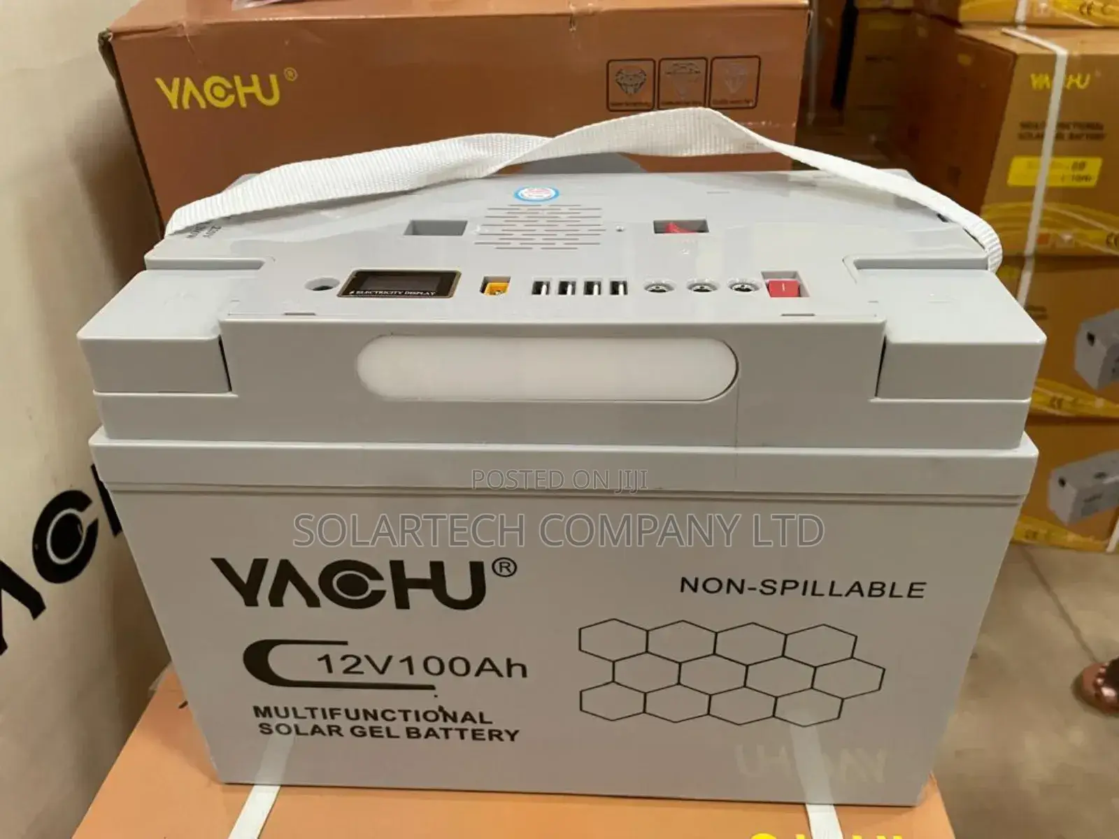 Yachu 100ah All-in-One Solar Power Battery