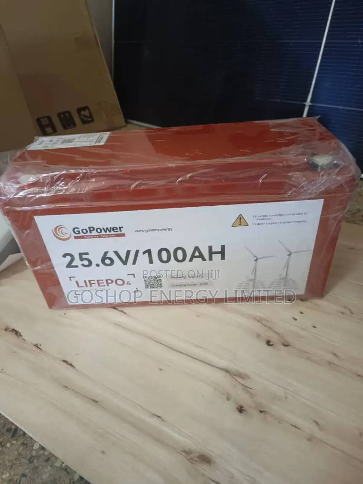 25.6v 100ah Gopower Lithium Batteries