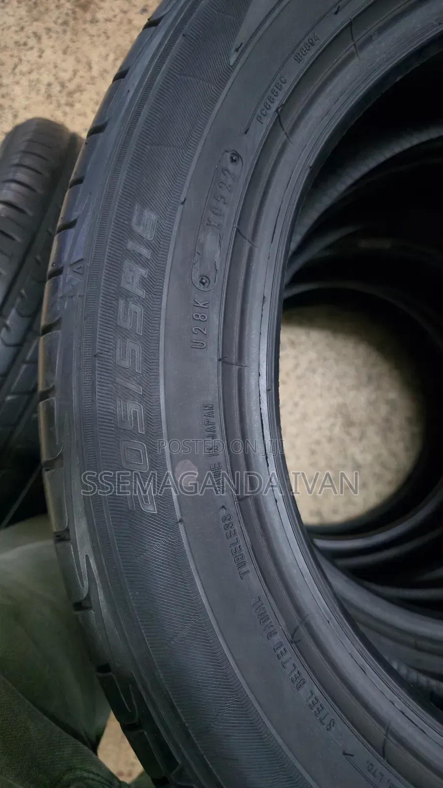 205/55r16 Sport Dunlop Foreign Used Tires