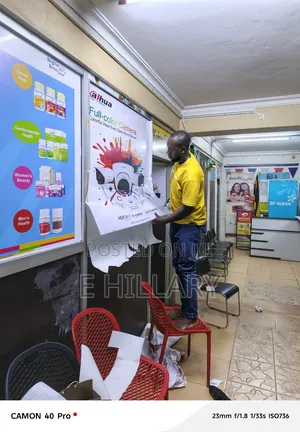 Stickers Design, Printing Installations