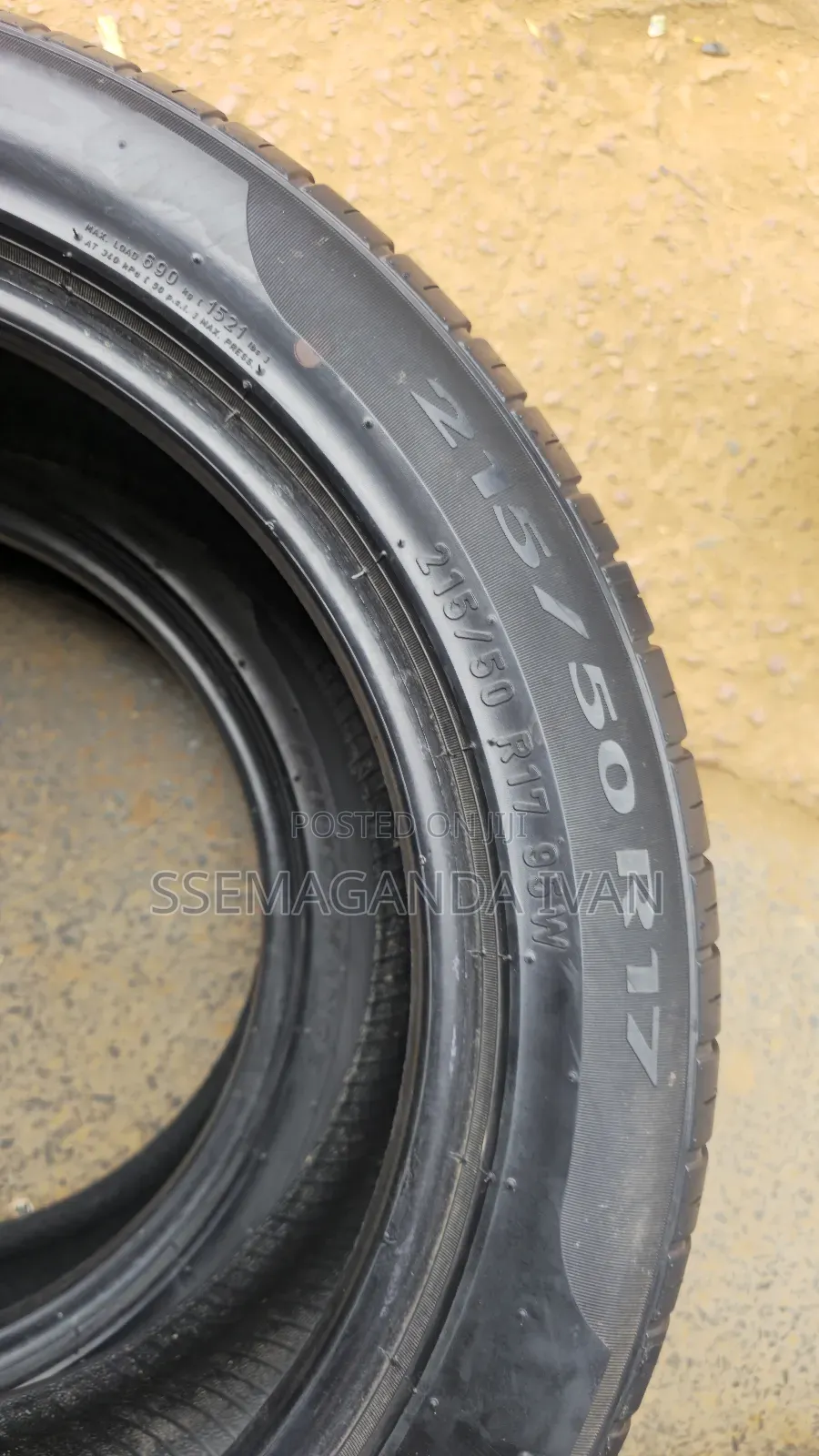 215/50r17 Original Pirelli Foreign Used Tires