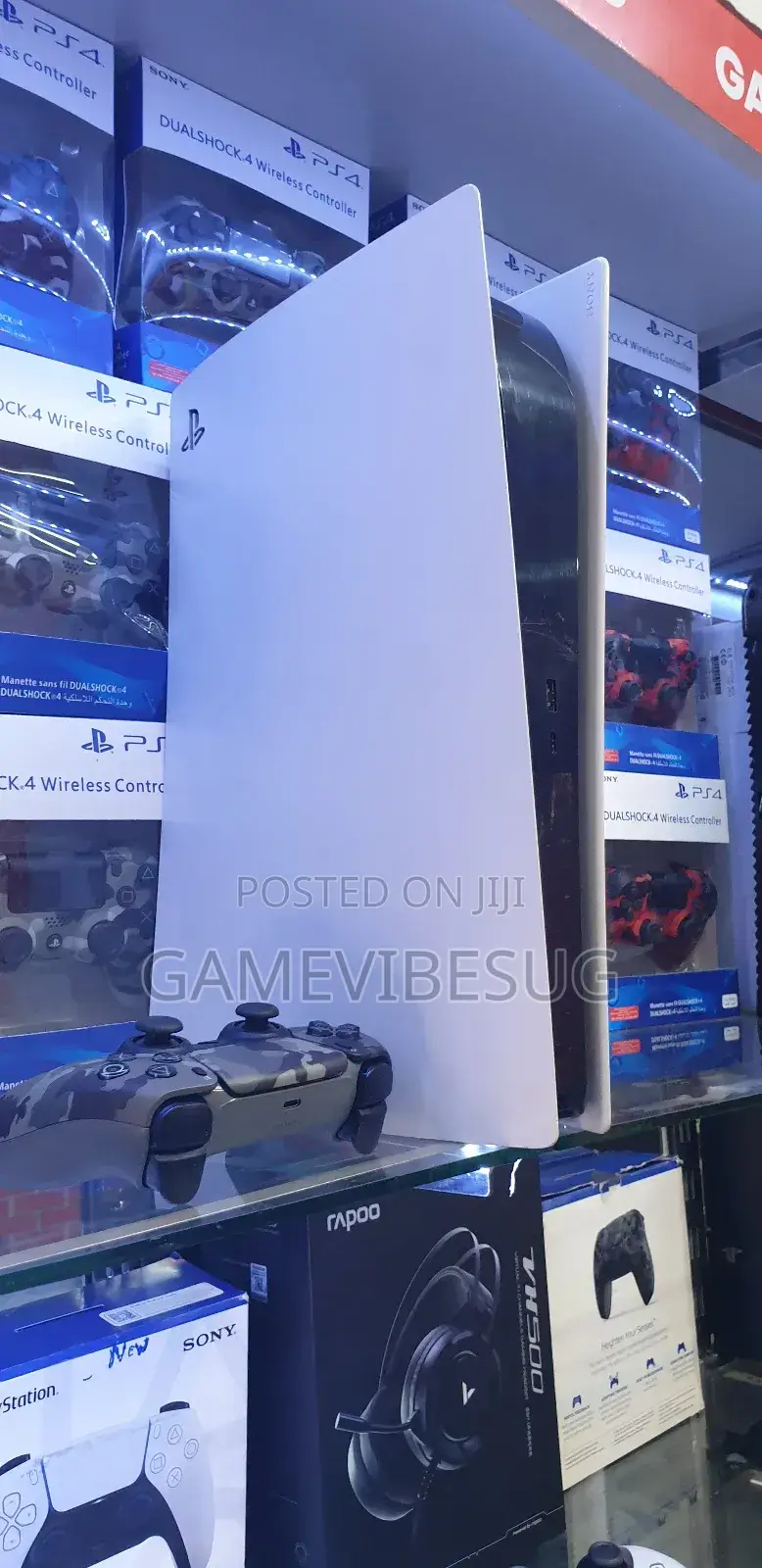Complete Ps5 Disc Set: 10 Games, 2 Remotes, All Cables (Hdmi)