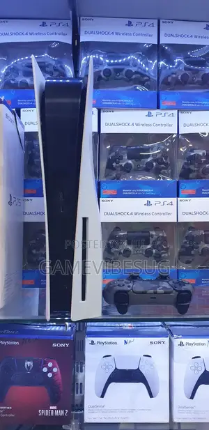 Ps5 Disc Edition Console - 2 Controllers, 10 Games, Hdmi