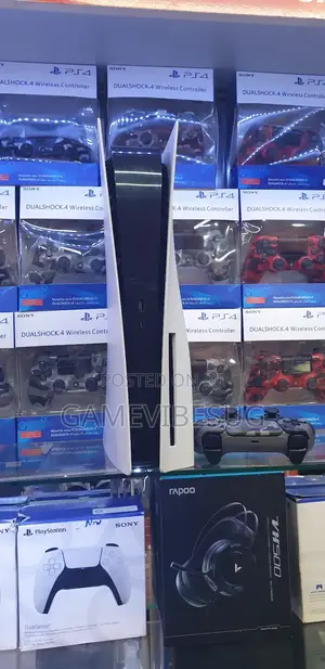 Ps5 Standard Setup - 2 Controllers, 10 Games, Hdmi Included