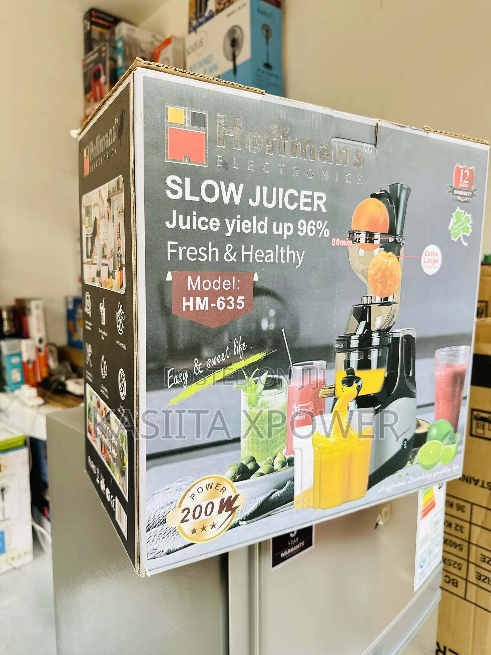 Slow Juicer Hoffman Hm-635
