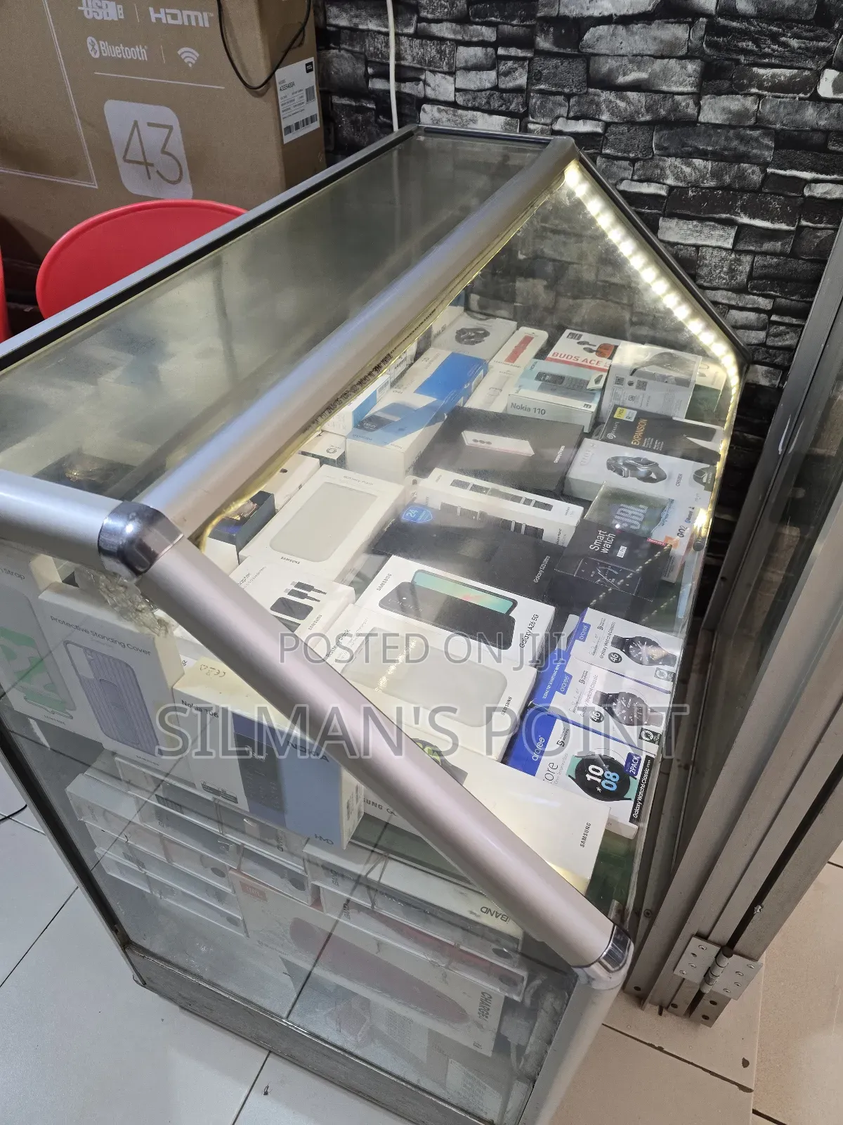 Display Glass Counter Available