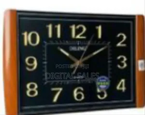 Rectangular Quartz Wall Clock