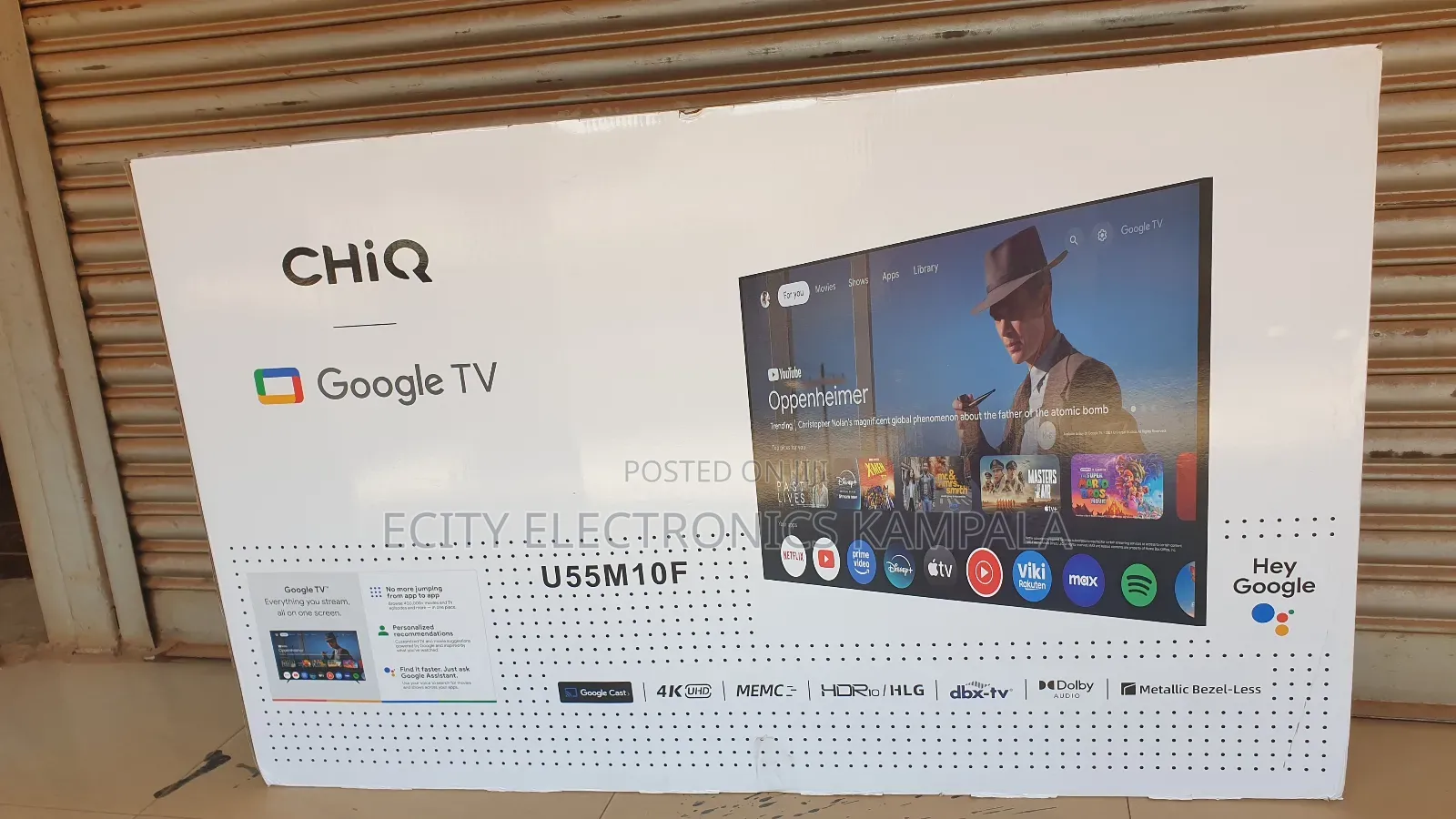 Chiq 55" Google Tv