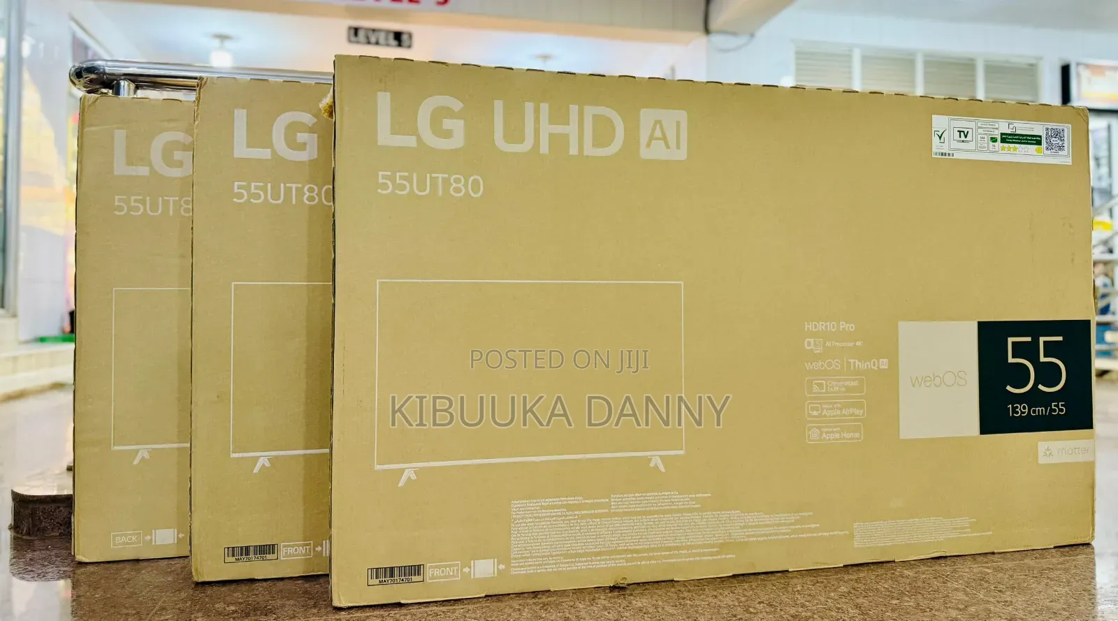 55 Inches Uhd Lg Tv T80