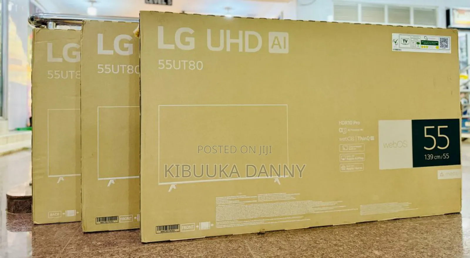 55 Inches Uhd Lg Tv T80