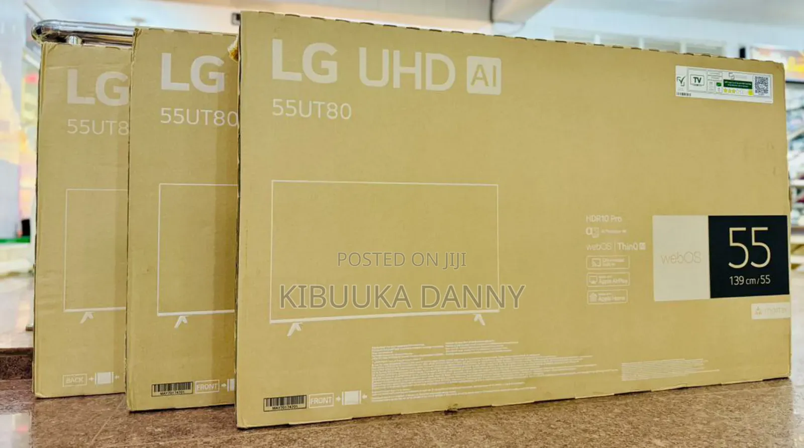 55 Inches Uhd Lg Tv T80